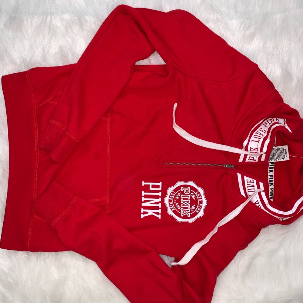 Brand pink hoodie